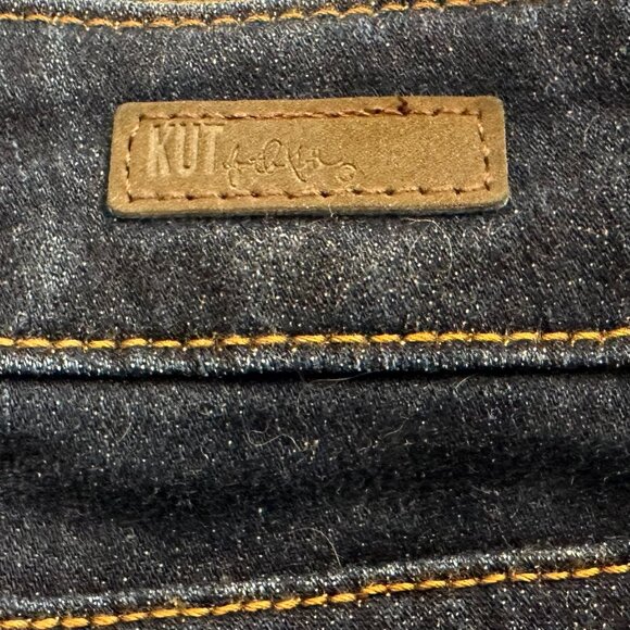 KUT from the Kloth Diana Skinny Jeans, Blinding W/Euro Base Wash, Size 24W - Picture 3 of 8